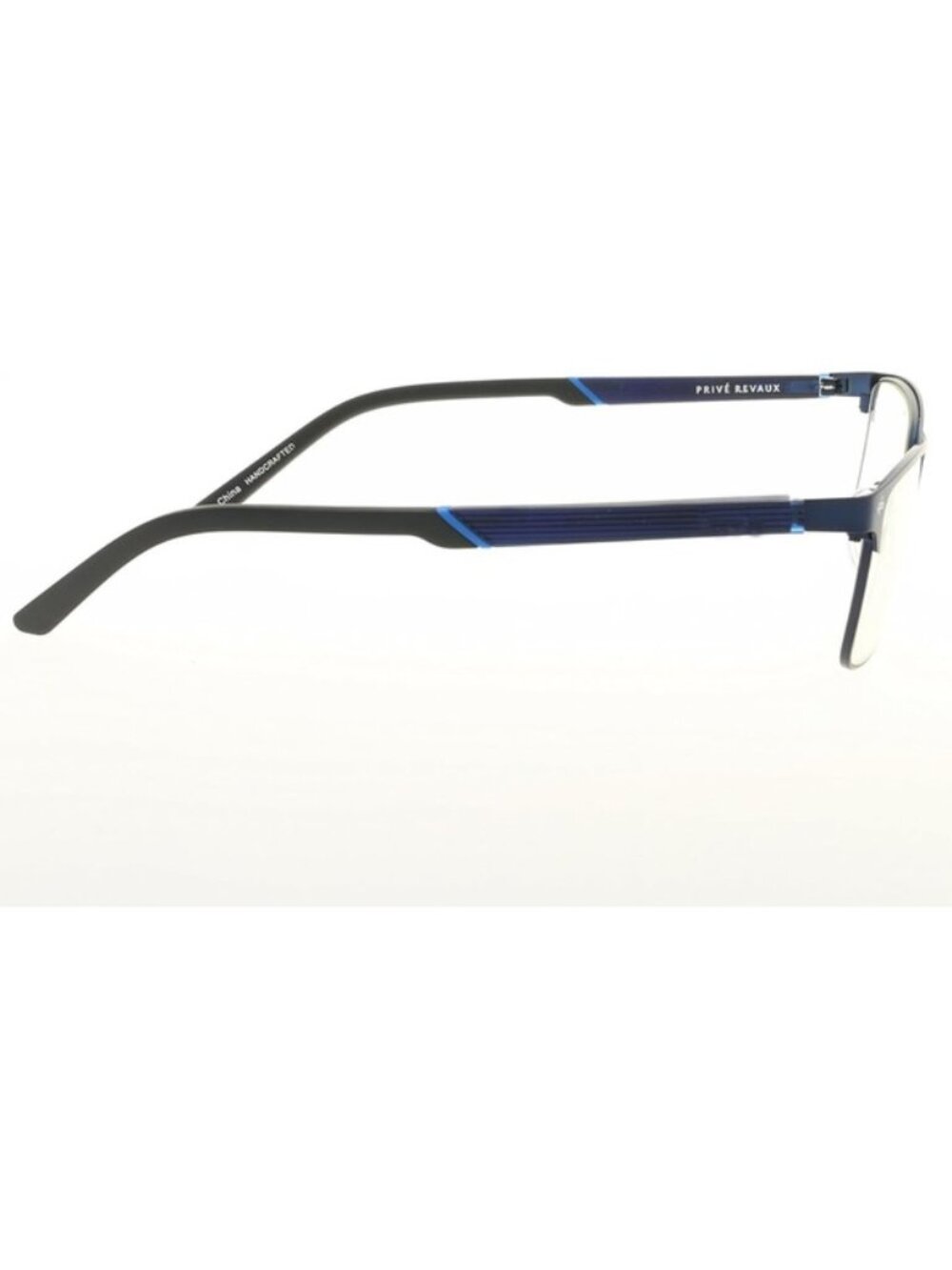 Prive Revaux Spinoza Rectangular Designer Reading Glasses in Midnight Blue 49 mm - Picture 4 of 6